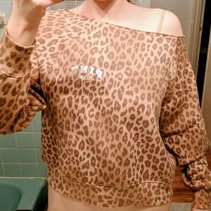 PINK off the shoulder sweater